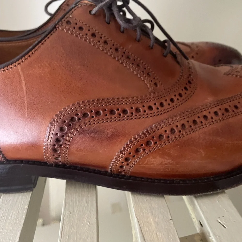 Cole Haan Brown Wingtip Oxford Shoes Size 12EEE